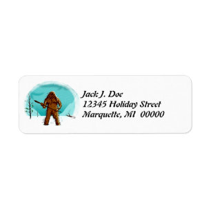 Yeti Sasquatch Bigfoot Yetis Rücksendeadresse