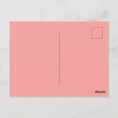 Yeti Sasquatch Couple Valentine's Day Postcard Postkarte (Rückseite)