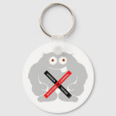 Yeti Schlüsselanhänger (Vorderseite)