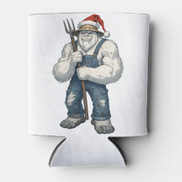 Yeti Schrecklicher Schneemann Bauer Lustiger Urlau Dosenkühler