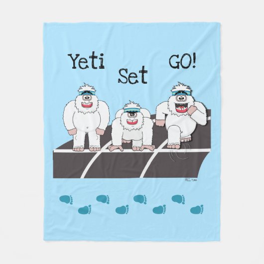 Yeti Set Go Fleece Blanket (Vorderseite)