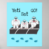 Yeti Set Go Poster (Vorne)