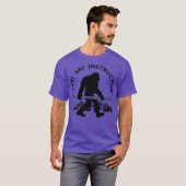 Yeti Ski Instructor T-Shirt Mountain Ape Snowman (Vorne ganz)