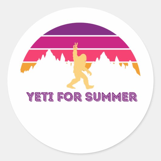 Yeti Sticker (Vorderseite)