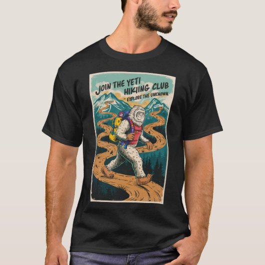 Yeti T-Shirt (Vorderseite)