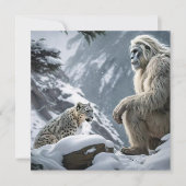 Yeti und der Schneeleopard (Vorderseite)