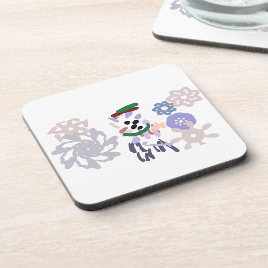 Yeti winter fun getränkeuntersetzer (Linke Seite)