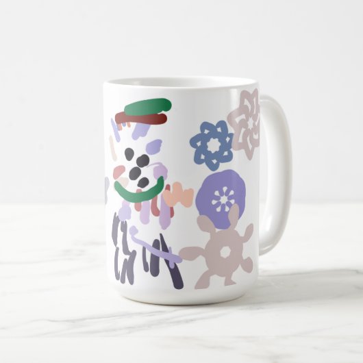 Yeti winter fun kaffeetasse (VorderseiteRechts)