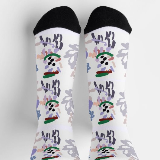 Yeti winter fun socken (Oben)