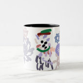 Yeti winter fun zweifarbige tasse (Mittel)