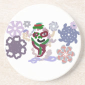 Yeti winter rock getränkeuntersetzer (Vorne)