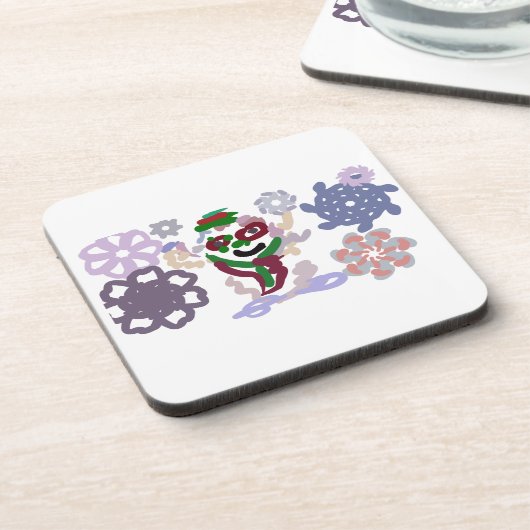 Yeti winter rock getränkeuntersetzer (Linke Seite)