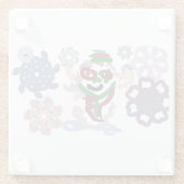 Yeti winter rock glasuntersetzer (Rückseite)