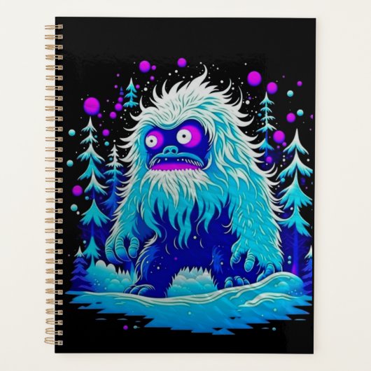 Yeti Winter Wonderland Planer (Vorderseite)