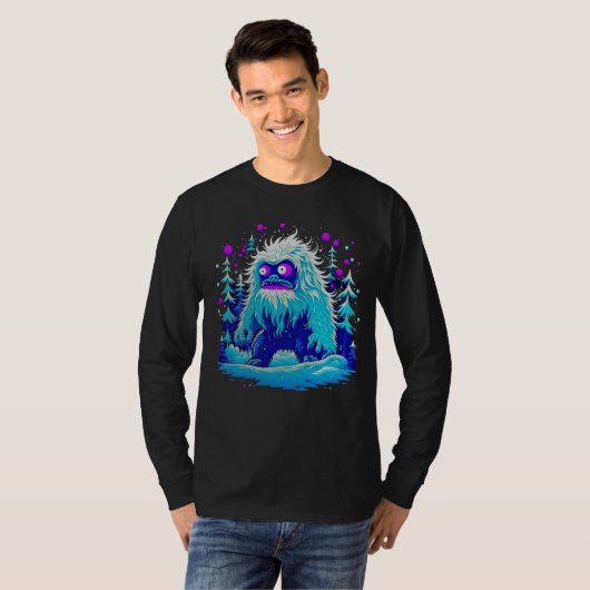 Yeti Winter Wonderland T-Shirt (Vorne ganz)