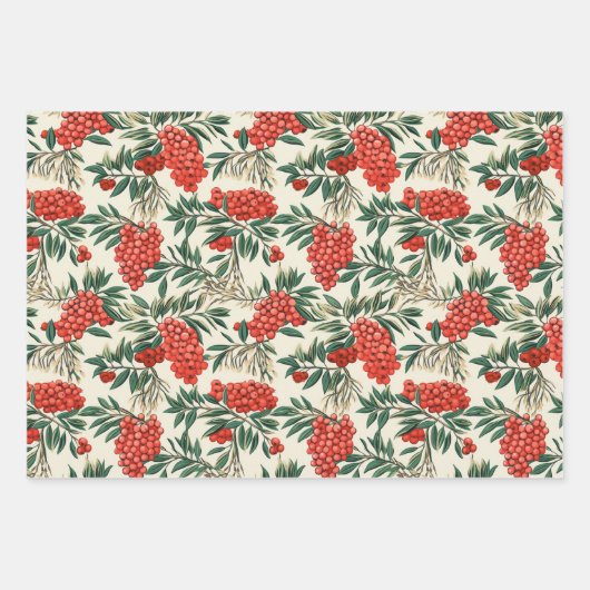 Yew Berry Geschenkpapier Set (Vorderseite 3)