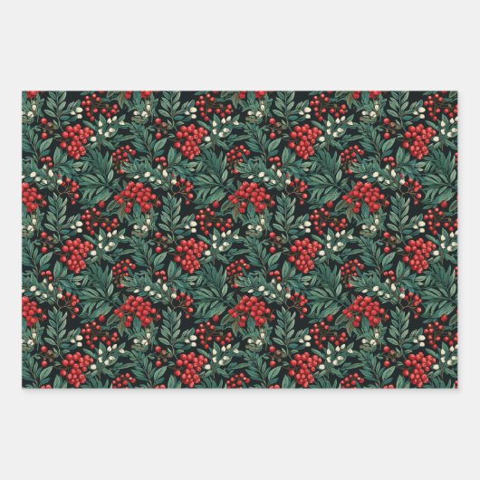 Yew Berry Geschenkpapier Set (Vorderseite 2)