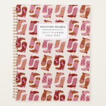 Yew Haw Cowgirl Soft Cover Planner