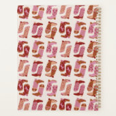 Yew Haw Cowgirl Soft Cover Planner Planer (Rückseite)