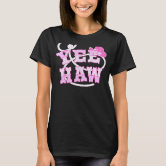 Yew Haw Rodeo Western Retro Vintage Land Südstaate T-Shirt