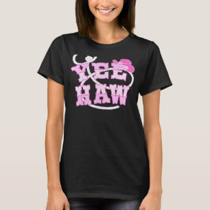 Yew Haw Rodeo Western Retro Vintages Land Süd T-Shirt