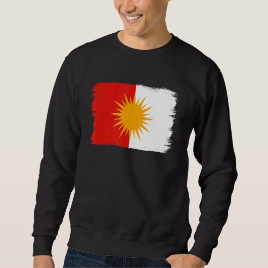 Yezidi Flag Ezidi Sweatshirt (Vorderseite)