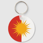 Yezidi Flag Schlüsselanhänger (Vorderseite)