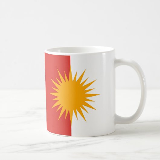 Yezidi Flaggen-Tasse Kaffeetasse (Rechts)
