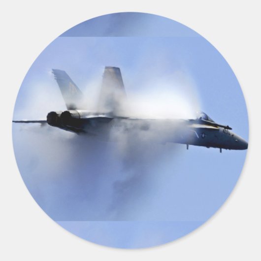 yf-22 raptor runder aufkleber (Vorderseite)