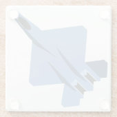 YF-23 Black Widow II Untersetzer (Rückseite)