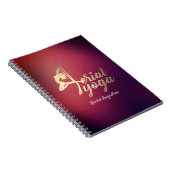 YGA-Medizin-Lehrer Pilates-Fitness Notizblock (Rechte Seite)