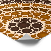 Yggdrasil - Baum des Lebens Dot Art #1 Poster (Ecke)