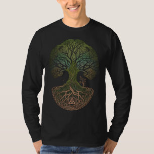 Yggdrasil Baum des Lebens Keltischer norwegischer T-Shirt