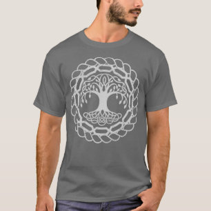 Yggdrasil Baum des Lebens Nordische Runen Wikinger T-Shirt