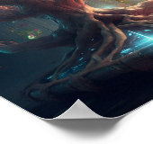 Yggdrasil - Der Baum des Lebens Poster (Ecke)