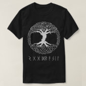 Yggdrasil Der Baum des Lebens  T-Shirt (Design vorne)