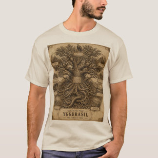 Yggdrasil Der Weltenbaum T-Shirt
