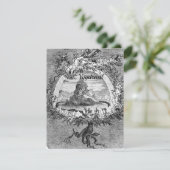 Yggdrasil Feiertagskarte (Stehend Vorderseite)