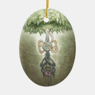 Yggdrasil Keramikornament