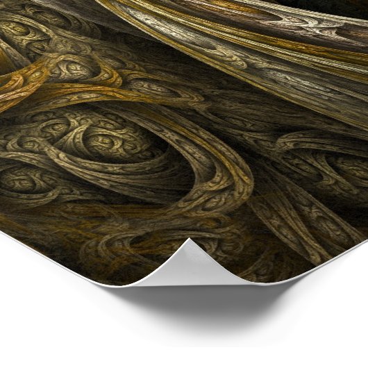 "Yggdrasil" Kunstdrucke Poster (Ecke)