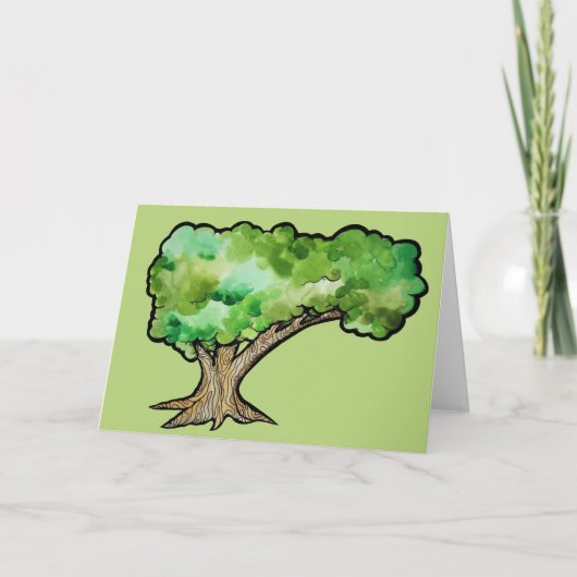 Yggdrasil Norse Tree of Life Karte (Vorderseite)