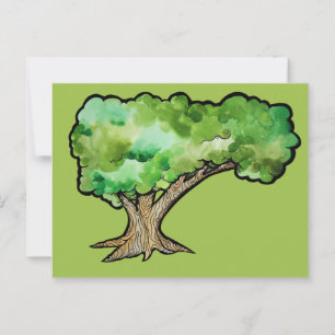 Yggdrasil Norse Tree of Life Postkarte