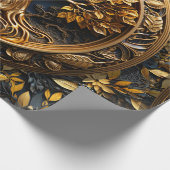 Yggdrasil Tree of Life und Sacred Knowledge - Para Geschenkpapier (Ecke)