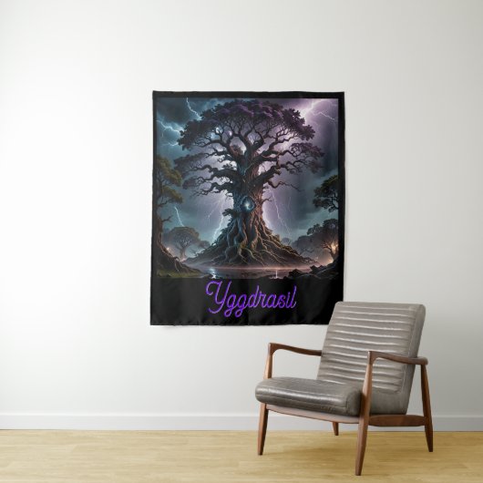 Yggdrasil Wandteppich (Beispiel)