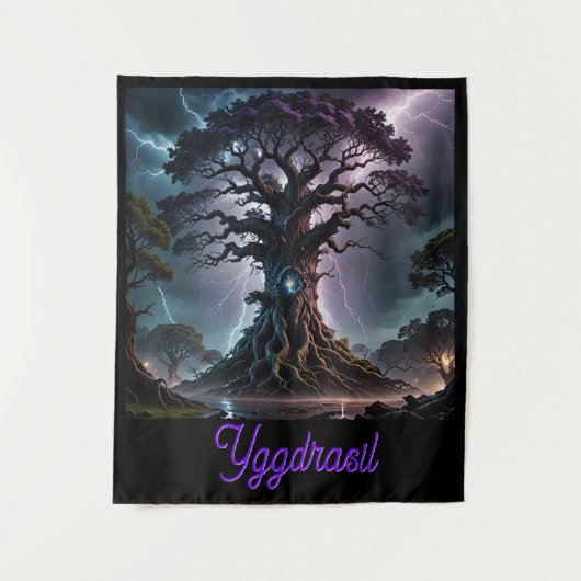 Yggdrasil Wandteppich (Vorderseite)