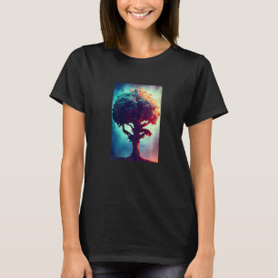 Yggdrasil Weltenbaum des Lebens Wikinger Keltisch  T-Shirt