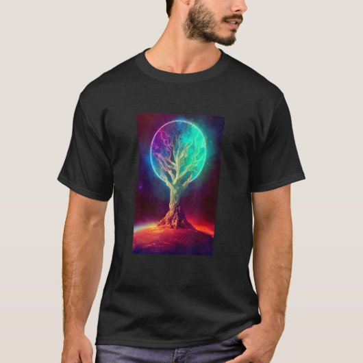 Yggdrasil Weltkulturerbe der Unesco T-Shirt (Vorderseite)