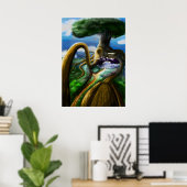 Yggdrassil Poster (Heimbüro)