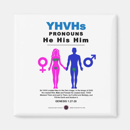 YHVH's Pronos Magnet (Vorne)