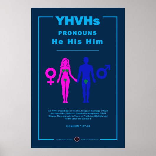 YHVH's Pronos Poster (Vorne)